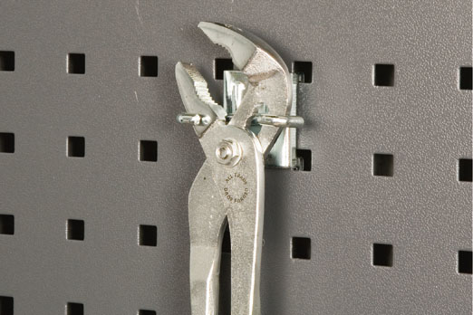 Bygelkrok till verktygstavla